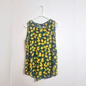 GUC-The Limited- Lemon Tank Top Size Small